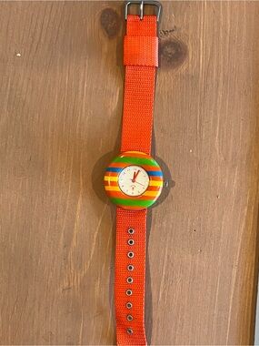 Whimsy striped watch vintage cute fun bold!